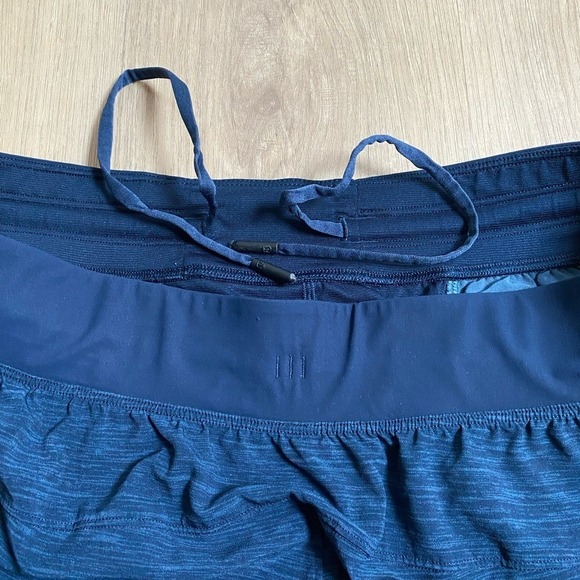L LULULEMON 9" T.H.E. Linerless Men's Shorts Deep Blue Athletic Size L - Picture 5 of 9